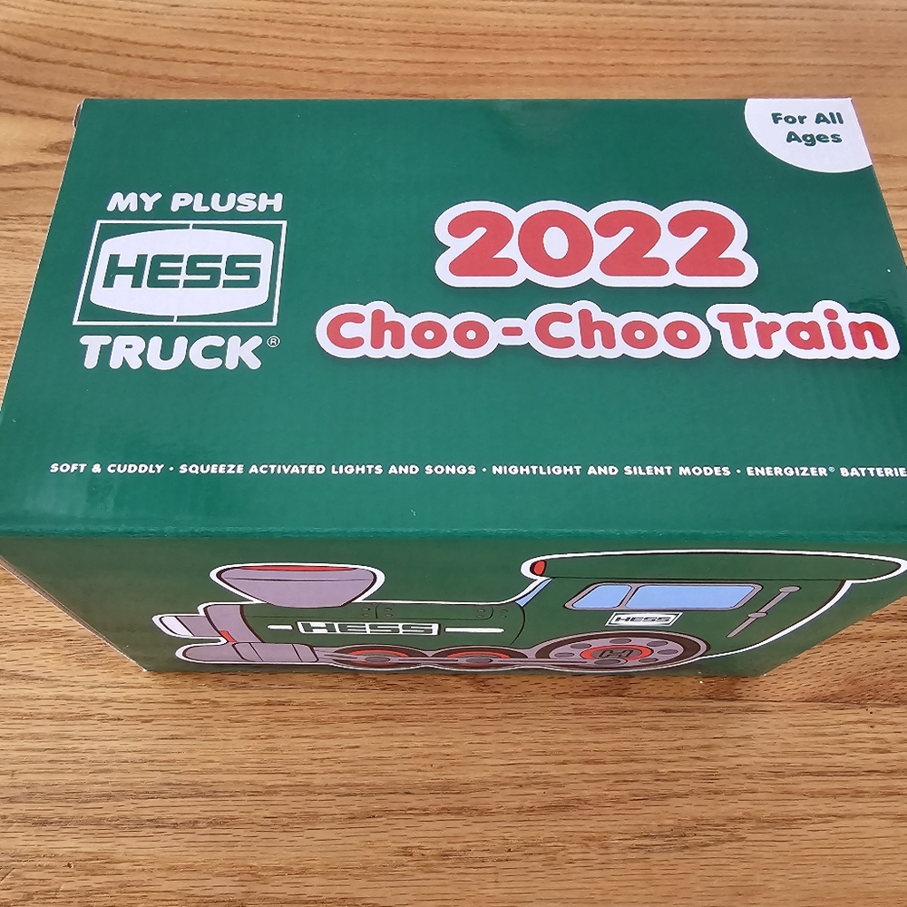 2022 My Plush Hess Truck Choo Choo Train New in Box